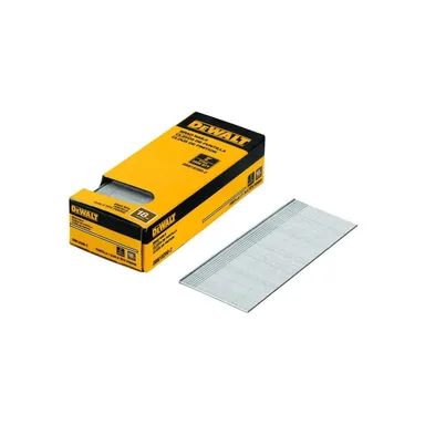 DeWalt DBN18200-1, accessory: 2 in. x 18-Gauge Glue Collated Straight  Bright Finish Brad Nails (1000-Pack)