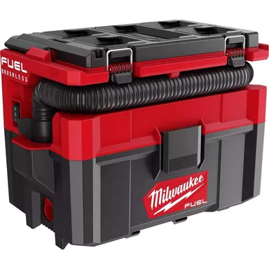 Milwaukee 0970-20, bare tool: M18 FUEL PACKOUT 18-Volt Lithium-Ion Cordless 2.5 Gal. Wet/Dry Vacuum (Vacuum-Only)