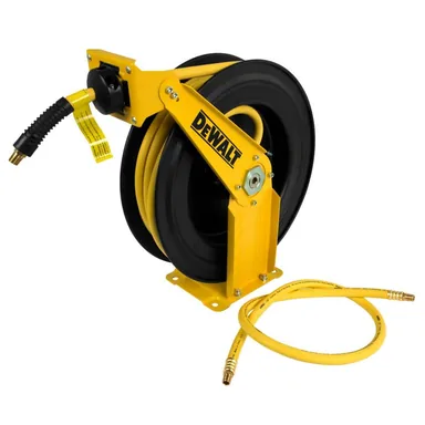 DeWalt DXCM024-0343, accessory: 3/8 in. x 50 ft. Double Arm Auto Retracting Air Hose Reel