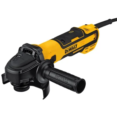 DeWalt DWE43231VS, standalone tool: 13 Amp Corded 5 in. Brushless Angle Grinder with Slide Switch (photograph from the Home Depot listing)