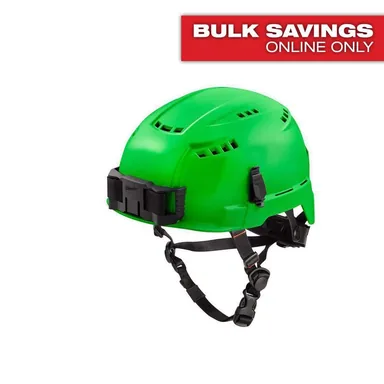 Milwaukee 48-73-1306, accessory: BOLT Green Type 2 Class C Vented Safety Helmet