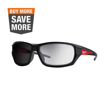 Milwaukee 48-73-2128, accessory: Performance Safety Glasses with Anti-Scratch Transition Lenses (photograph from the Home Depot listing)