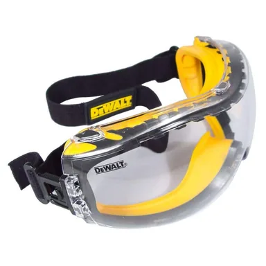 DeWalt DPG82-11C, unpowered: Safety Goggles Concealer with Clear Anti-Fog Lens