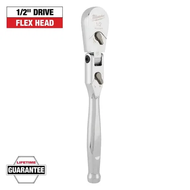 Milwaukee 48-22-9051, unpowered: 1/2 in. Drive 11 in. Flex Head Ratchet