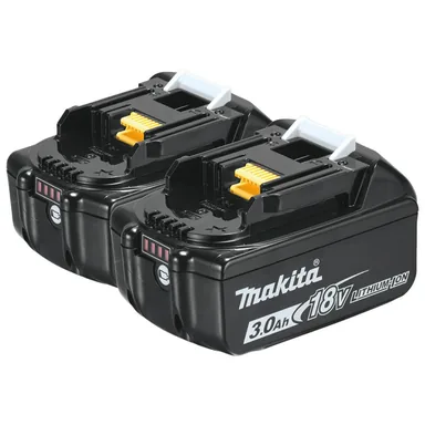 Makita BL1830B-2, accessory: Makita BL1830B-2 18V LXT Lithium-Ion 3.0Ah Battery, 2/pk