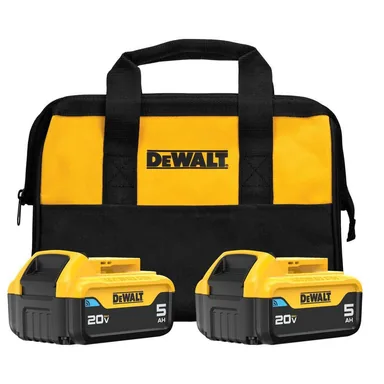 DeWalt DCB205BT-2, accessory: 20V MAX XR Premium Lithium-Ion 5.0Ah Battery Pack with Bluetooth Connectivity (2 Pack)