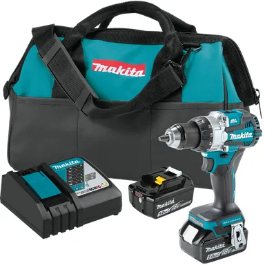Makita XFD16T, kit: Makita XFD16T 18V LXT Lithium-Ion Brushless Cordless 1/2" Driver-Drill Kit (5.0Ah)
