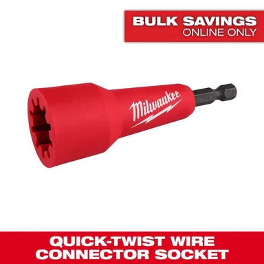 Milwaukee 48-32-6400, accessory: Quick-Twist Wire Connector Socket