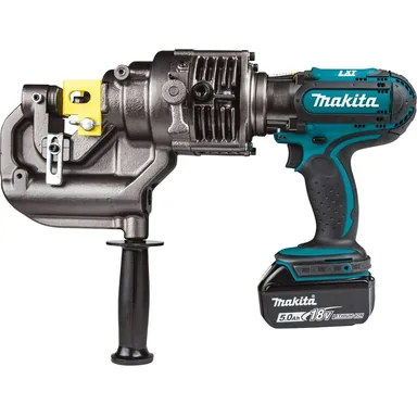Makita XPP01T1K, kit: Makita XPP01T1K 18V LXT Lithium-Ion Cordless 5/16" Metal Hole Puncher Kit (5.0Ah)