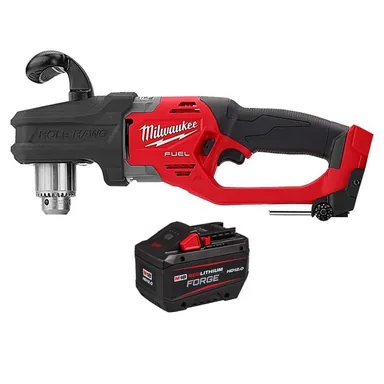 Milwaukee 2807-20-48-11-1813, bundle: M18 FUEL GEN II 18V Lith-Ion Brushless Cordless 1/2 in. Hole Hawg Drill w/M18 REDLITHIUM FORGE HD 12.0 Ah Battery