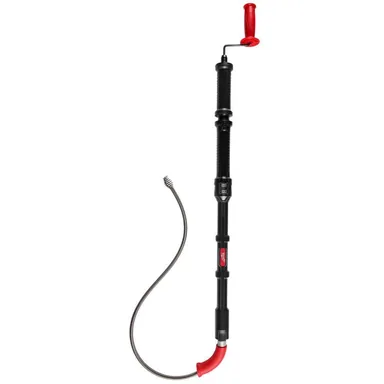 Milwaukee 49-16-3576, accessory: Trap Snake 6 ft. Toilet Auger Plumbing Drain Snake (photograph from the Home Depot listing)