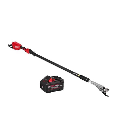 Milwaukee 3008-20-48-11-1881, bundle: M18 Brushless 18-Volt Cordless Battery Powered Telescoping Pole Pruning Shears w/M18 FORGE XC 8.0 Ah Battery