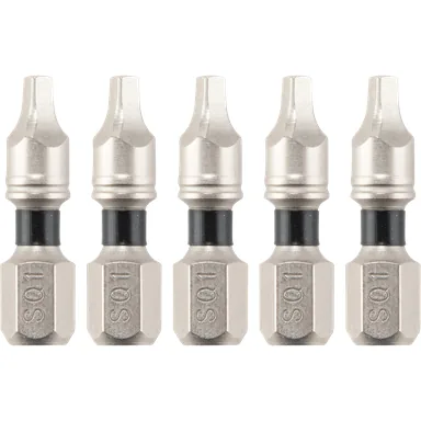 Makita E-00577, accessory: Makita E-00577 Impact XPS #1 Square 1" Insert Bit, 5/pk