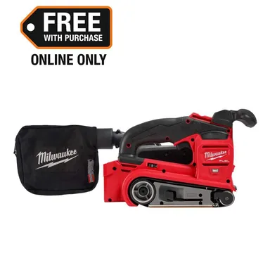Milwaukee 2832-20, bare tool: M18 FUEL 18-Volt Lithium-Ion Cordless Belt Sander (Tool-Only)