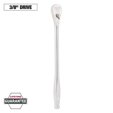 Milwaukee 48-22-9037, unpowered: 3/8 in. Drive 90-Tooth 12 in. Extended Ratchet