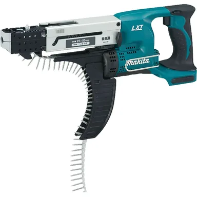 Makita XRF02Z, bare tool: Makita XRF02Z 18V LXT Lithium-Ion Cordless Autofeed Screwdriver, Bare Tool