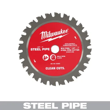 Milwaukee 48-40-4062, accessory: 1/2-1 in. Steel-Tooth Pipe Cutting Blade