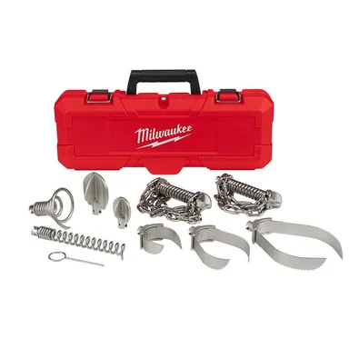 Milwaukee 48-53-2840, accessory: 5/8 in. and 3/4 in. Drain Cleaning Drum Cable Head Attachment Kit