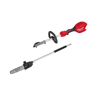 Milwaukee 3016-20-49-16-2720, bundle: M18 FUEL 18V Brushless Cordless Battery Powered QUIK-LOK Power Head with Pole Saw Attachment