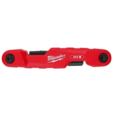 Milwaukee 48-22-2180, unpowered: Electrician's SAE Folding Hex Key Set (11-Piece)