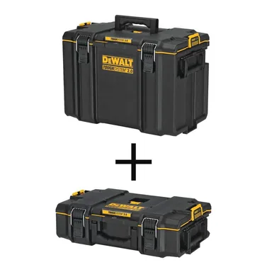 DeWalt DWST08400WST08165, accessory: Toughsystem 2.0 22 in. Extra Large Tool Box and 2.0 Small Tool Box