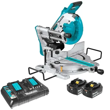 Makita XSL06PT, kit: Makita XSL06PT 36-Volt LXT 10-Inch Dual-Bevel Sliding Compound Miter Saw Kit