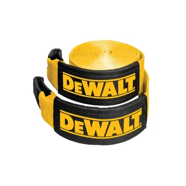 DeWalt DXBC40000, unpowered: 4 in. x 30 ft. x 40,000 LB. Break Strength Recovery Strap Rope w/Loop Ends