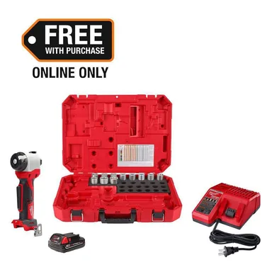 Milwaukee 2935AL-21, unclassified: M18 18V Lithium-Ion Cordless Cable Stripper Kit for Al THHN/XHHW Wire Cutting (photograph from the Home Depot listing)