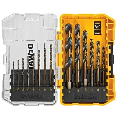 DeWalt DWA1184, accessory: Black and Gold Drill Bit Set (14-Piece)