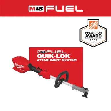Milwaukee 3016-20, bare tool: M18 FUEL 18V Brushless Cordless Battery Powered QUIK-LOK Power Head with Attachment Capability (Tool-Only)
