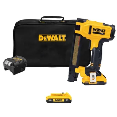 DeWalt DCN701D1WDCB203, bundle: 20-Volt MAX Lithium-Ion Cordless Cable Stapler with (2) 2. 0Ah Batteries Charger and Bag