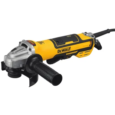 DeWalt DWE43214N, standalone tool: 13 Amp Corded 5 in. Brushless Angle Grinder with Paddle Switch (photograph from the Home Depot listing)