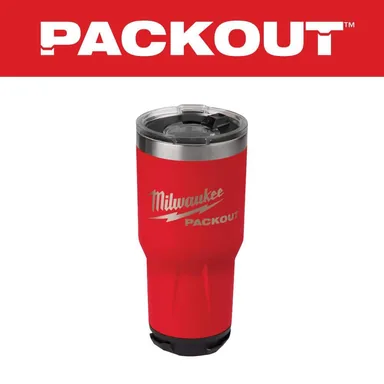 Milwaukee 48-82-8393R, accessory: PACKOUT Red 30 oz. Tumbler
