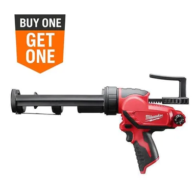 Milwaukee 2441-20, bare tool: M12 12V Lithium-Ion Cordless 10 oz. Adhesive and Caulk Gun (Tool-Only)