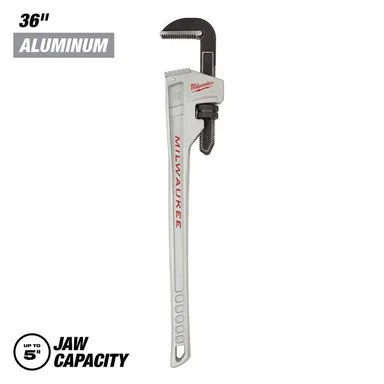 Milwaukee 48-22-7236, unpowered: 36 in. Aluminum Pipe Wrench