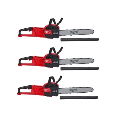 Milwaukee 2727-20-2727-20-2727-20, bundle: M18 FUEL 16 in. 18V Lithium-Ion Brushless Battery Chainsaw (Tool-Only)(3-Tool)