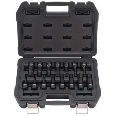 DeWalt DWMT19233, accessory: 1/2 in. Drive Combination Impact Hex Socket Set (15-Piece)