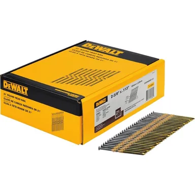 DeWalt DWRHS8D113, accessory: 2-3/8 in. x 0.113 in. Metal Framing Nails (2000 Pack)