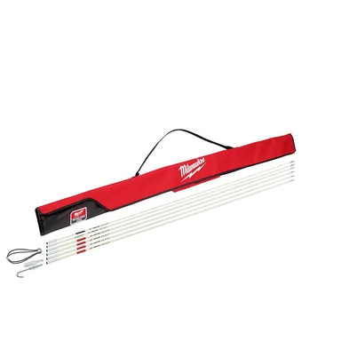 Milwaukee 48-22-4155, unpowered: 30 ft. Fiberglass Fish Stick Low/Mid/High Flex Combo Kit with Accessories (photograph from the Home Depot listing)