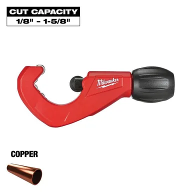 Milwaukee 48-22-4252, unpowered: 1-1/2 in. Constant Swing Copper Tubing Cutter (photograph from the Home Depot listing)
