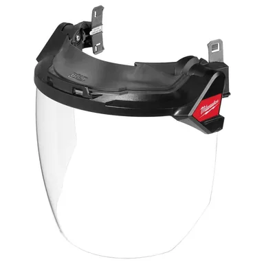 Milwaukee 48-73-1422, accessory: BOLT Gasketed Clear Dual Coat Lens Full Face Shield (photograph from the Home Depot listing)
