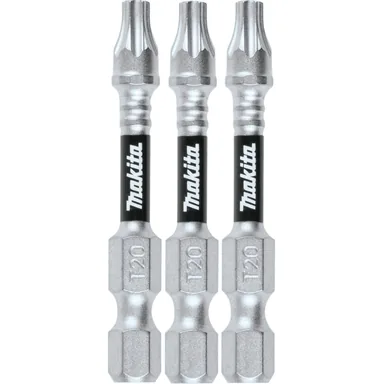 Makita E-00848, accessory: Makita E-00848 Impact XPS T20 Torx 2" Power Bit, 3/pk