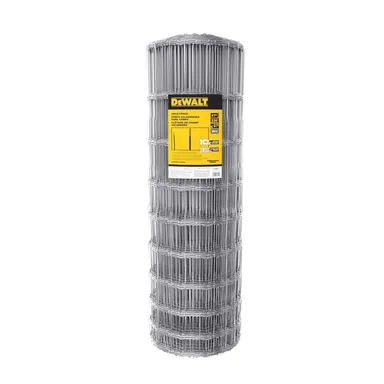 DeWalt DXAFMT348106, unpowered: 47 in. x 330 ft. 12-1/2 Gauge Galvanized Steel Field Fence