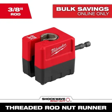 Milwaukee 48-32-2391, accessory: 3/8 in. Threaded Rod Nut Runner
