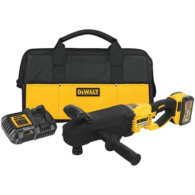 DeWalt DCD471X1, kit: FLEXVOLT 60V MAX Cordless Brushless Quick-Change Stud and Joist Drill and (1) FLEXVOLT 9.0Ah Battery (photograph from the Home Depot listing)