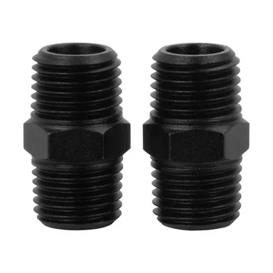 DeWalt DXCM024-0404, accessory: 1/4 in. NPT Male x 1/4 in. NPT Male Close Hex Connector, 2-pieces