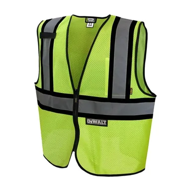DeWalt DSV221-4X, unclassified: 4X-Large 2 Tone Mesh Class 2 Vest