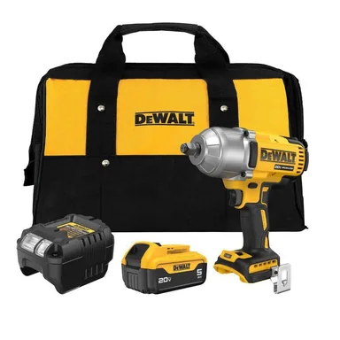 DeWalt DCF900P1, kit: 20V MAX Lithium-Ion Cordless 1/2 in. Impact Wrench Kit (photograph from the Home Depot listing)