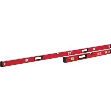 Milwaukee MLBXJBM, unclassified: 78 in./32 in. REDSTICK Magnetic Box Level Jamb Set