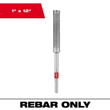 Milwaukee 48-20-6787, accessory: 1 in. x 12 in. Straight Shank Rebar Cutter